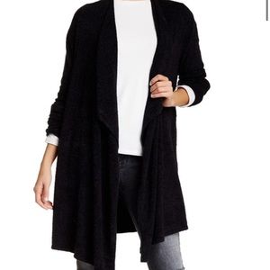 Shimera open draped cardigan